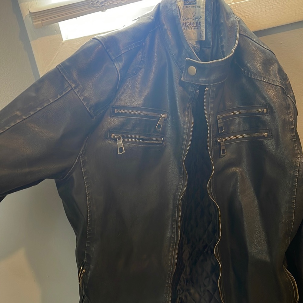 Leather jacket